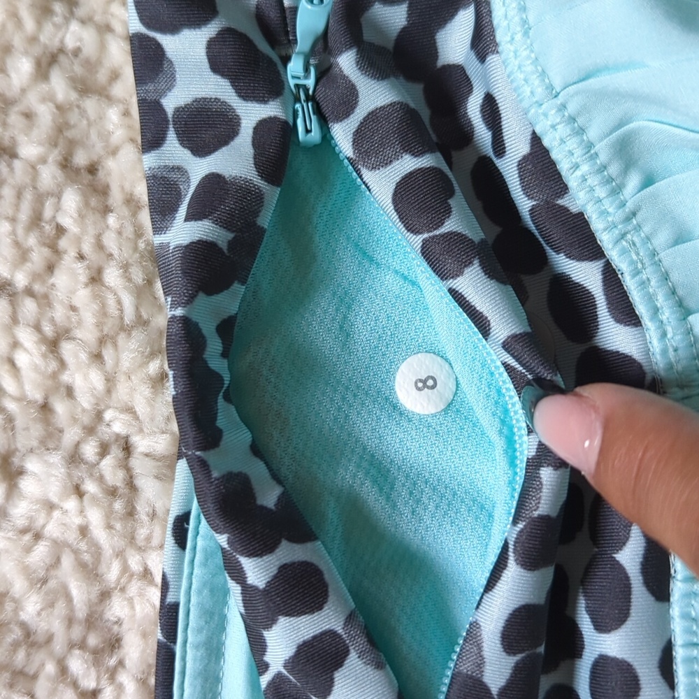 Lululemon | Pleat to Street II Pleated Mint Blue Skort Sz 8 - Picture 4 of 5